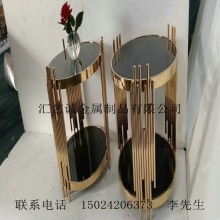 深圳市龍崗區坪山鎮創景金屬家具廠 金屬與玻璃餐臺的專業制造商